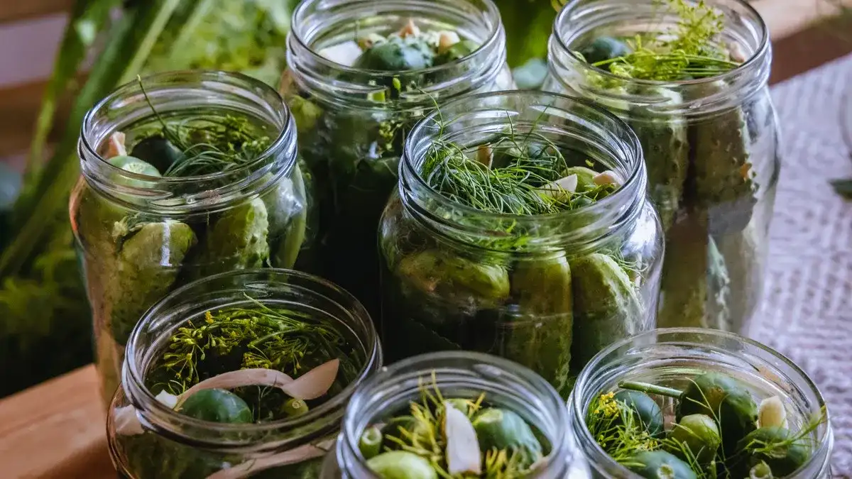 Chrupiące ogórki kiszone: Ile soli na litr wody? Sprawdź!