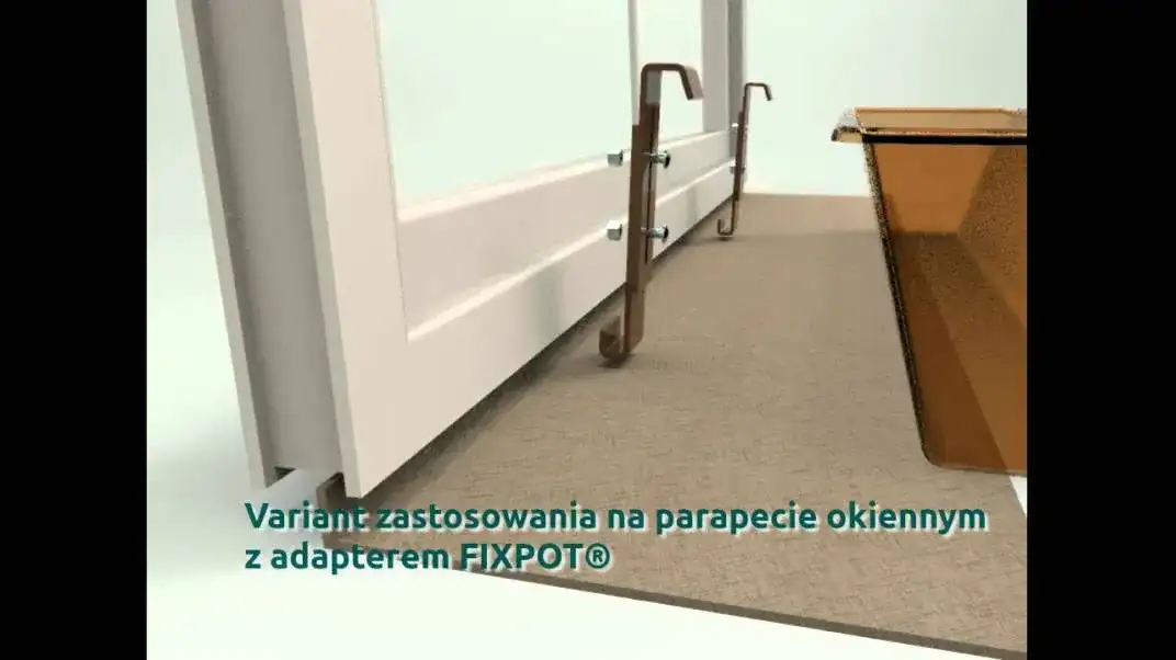 Jak przymocować doniczkę do parapetu, aby uniknąć jej upadku