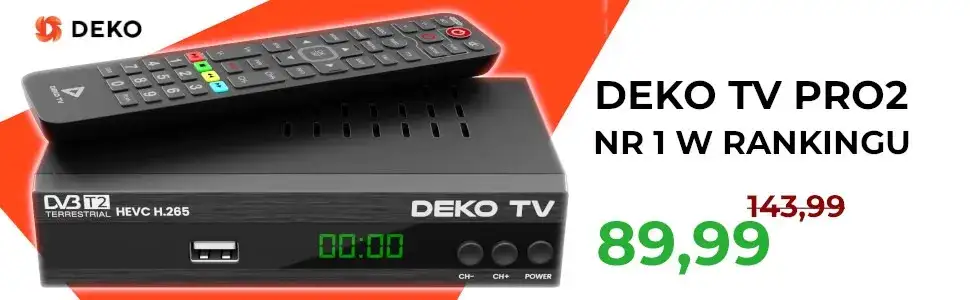 Dekoder DVB-T2 jaki wybrać - uniknij błędów przy zakupie