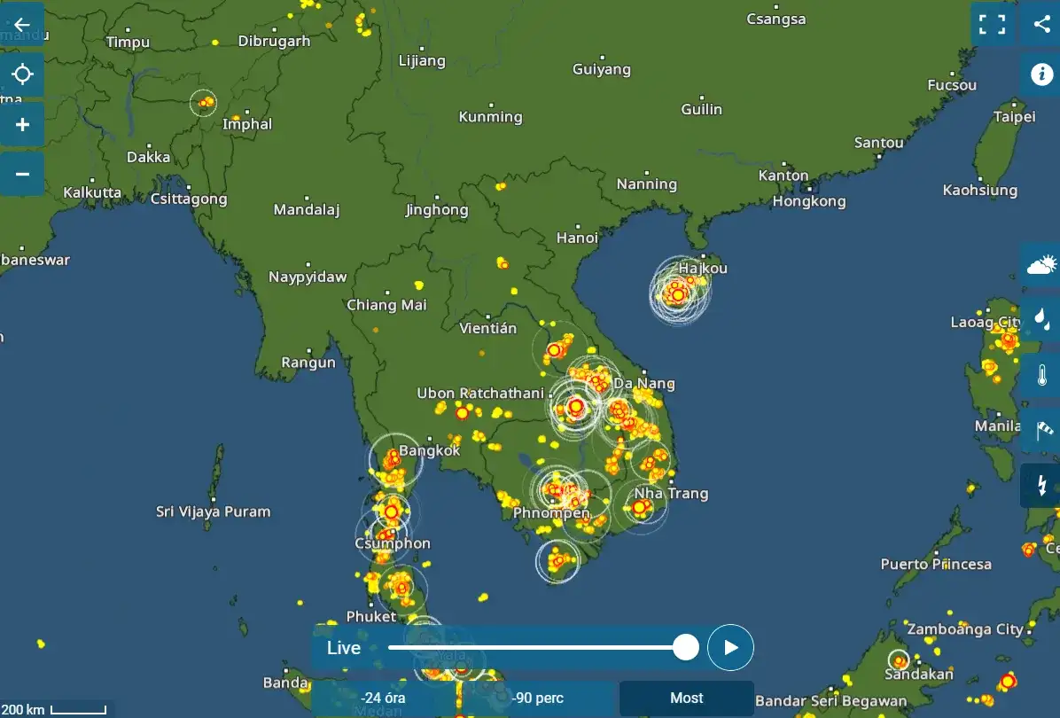Gdzie jest najwięcej burz? Wielkie sekrety na mapie błyskawic
