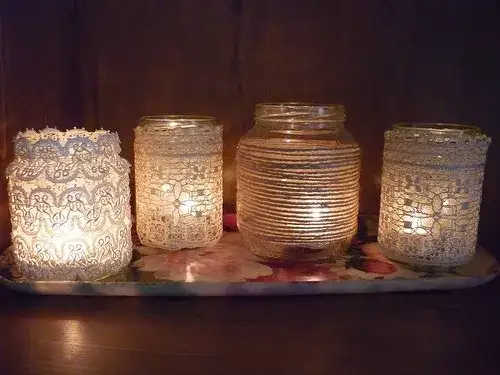 Kreatywne pomysły na słoik DIY - przekształć stare słoiki w dekoracje