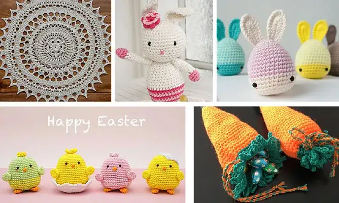 Jak zrobić ozdoby wielkanocne na szydełku - proste wzory i porady