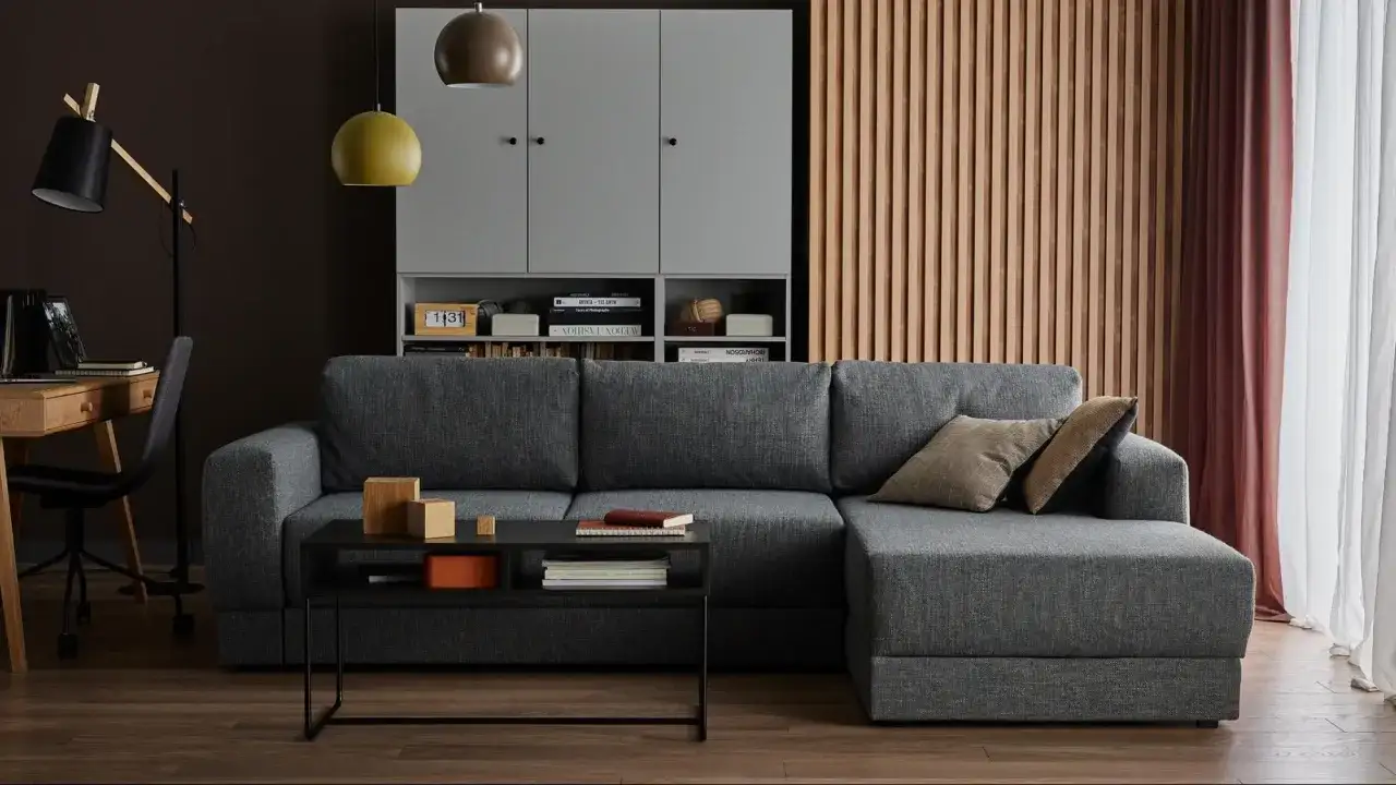 Co postawić za kanapą, aby stworzyć funkcjonalną i stylową przestrzeń