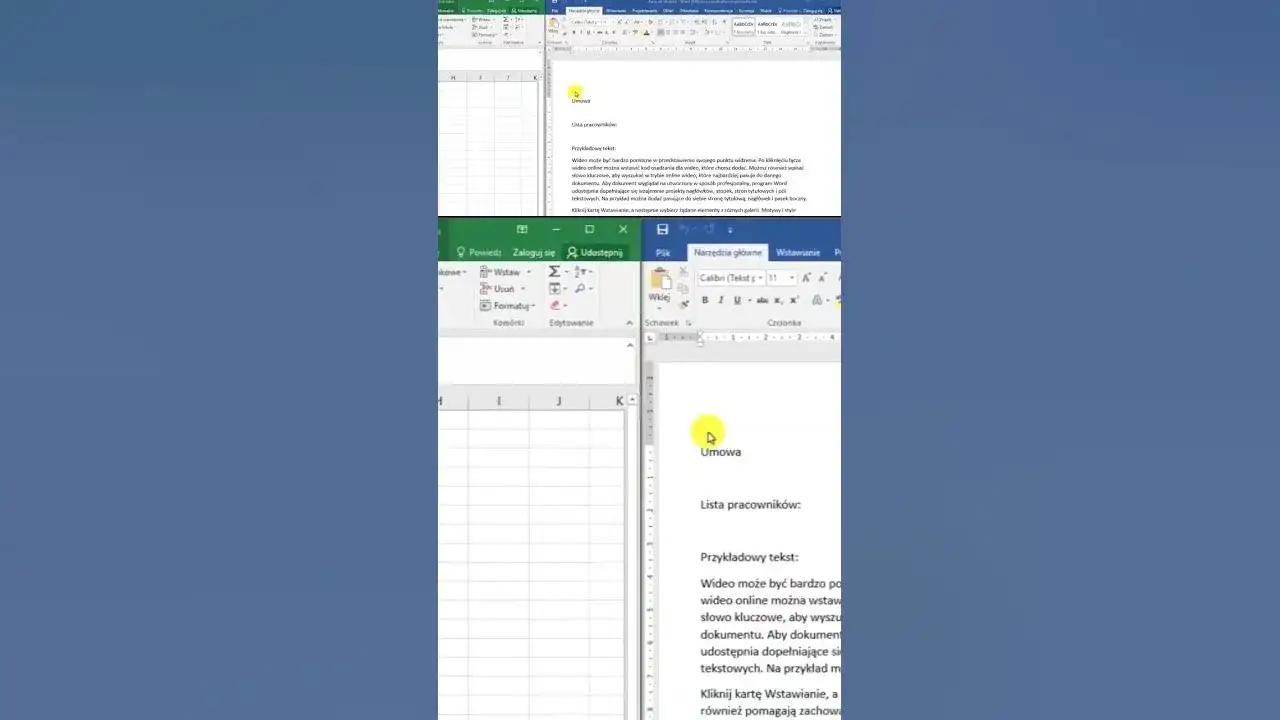 Jak skopiować tabelę z excela do worda bez zbędnych problemów