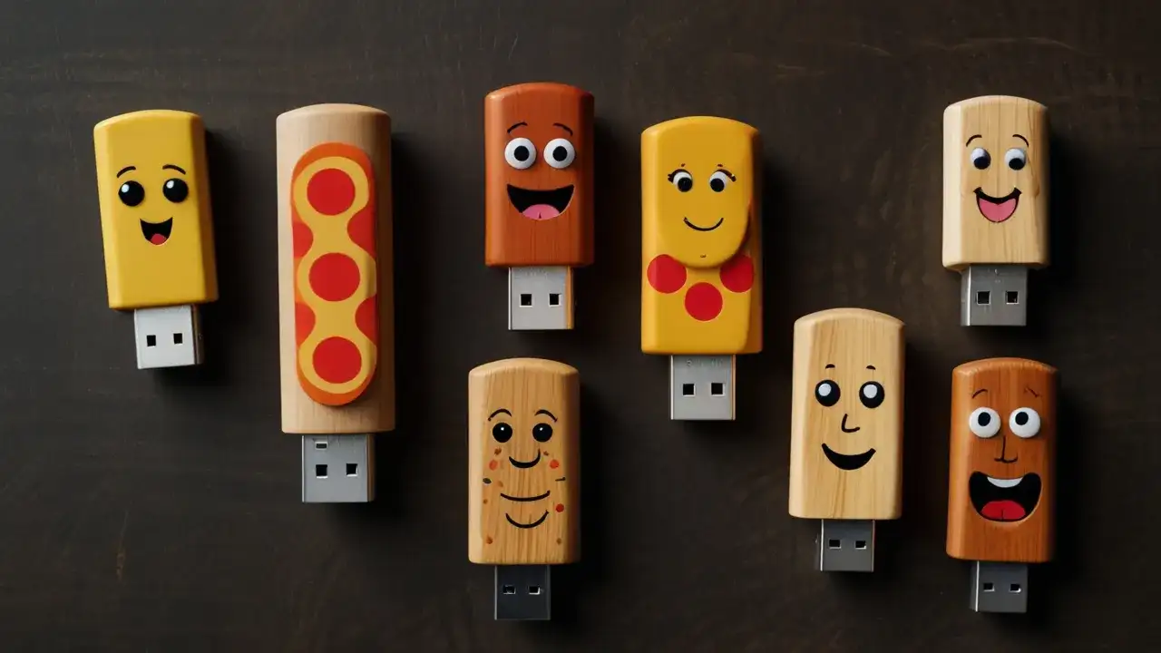 Jakie są nietypowe pendrive’y? 7 gadżetów, które wywołają uśmiech