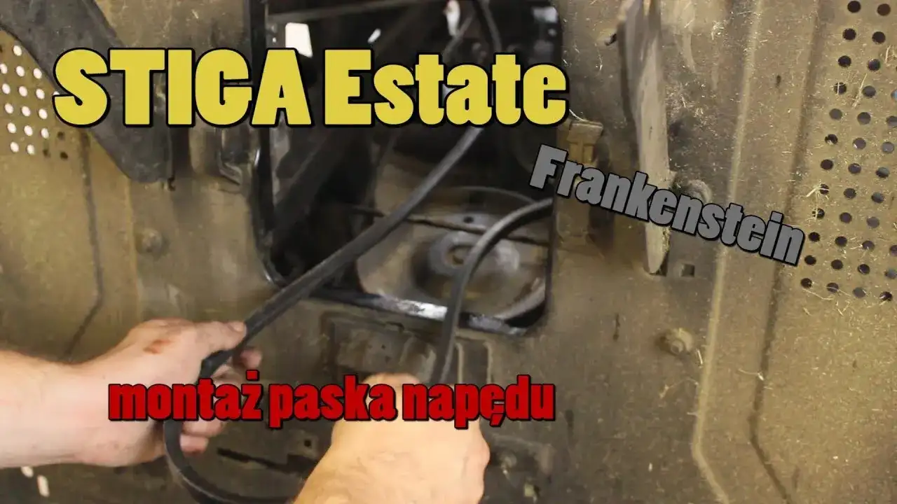 Jak wymienić pasek napędu w kosiarce Stiga - uniknij kosztownych napraw