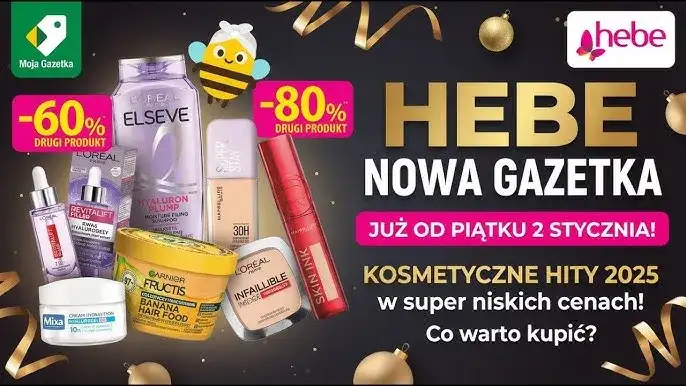 Hebe: Jak kupować mądrze? Hity, promocje i polecane kosmetyki.