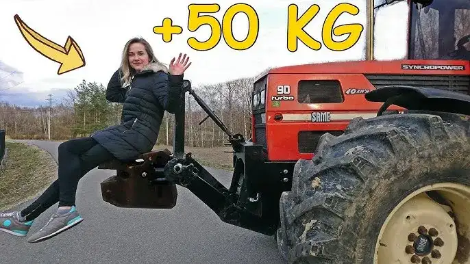 Z czego zrobić obciążnik do ciągnika, aby zaoszczędzić na kosztach?