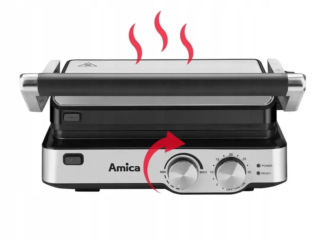 Grill elektryczny Amica GK4011 - opinie, funkcje i cena, które musisz znać