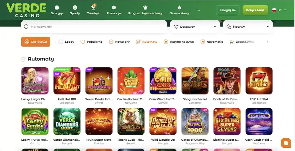 Jakie gry wybrać z bonusem 100 zł w Verde Casino, aby wygrać?