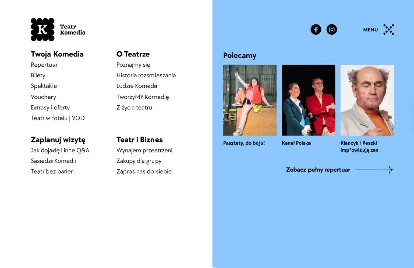 Mój Teatr Poznań zmienia nazwę na Teatr Komedia - co warto wiedzieć