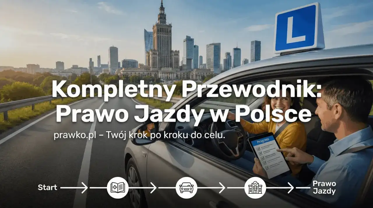 Kompletny przewodnik: Prawo jazdy w Polsce. Krok po kroku do celu, od nauki po egzamin.