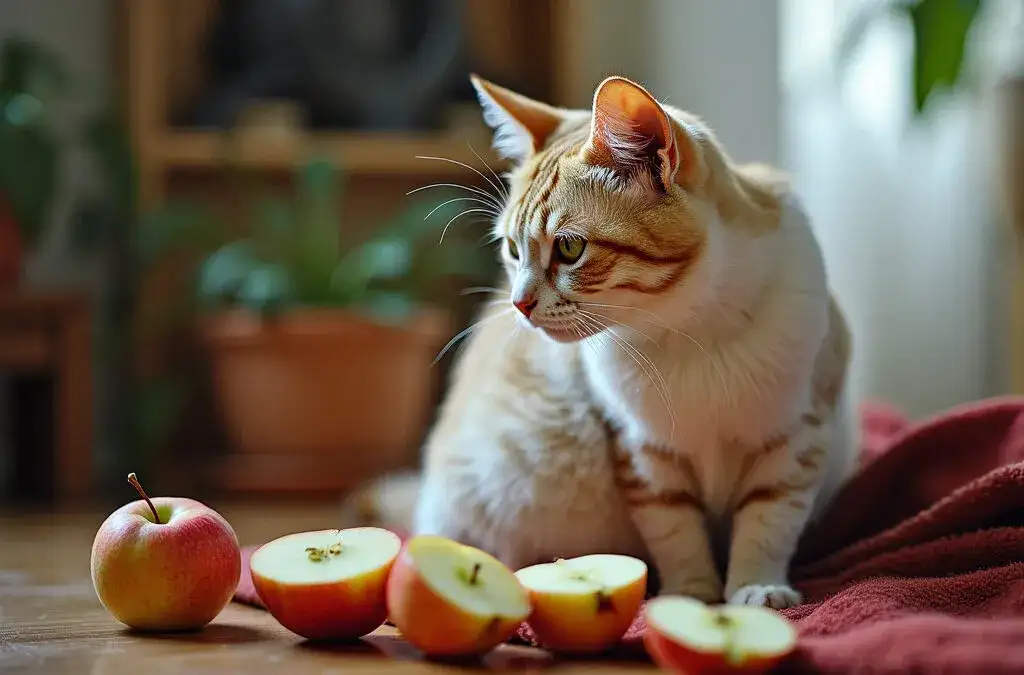 Czy koty mogą jeść jabłka? Sprawdź, co musisz wiedzieć o bezpieczeństwie
