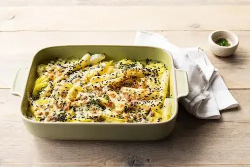 Zapiekanka ziemniaczana z zupą cebulową Knorr - prosty przepis na smakowite danie