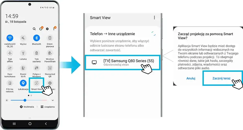 Jak udostępnić ekran z telefonu na telewizor bez problemów i komplikacji