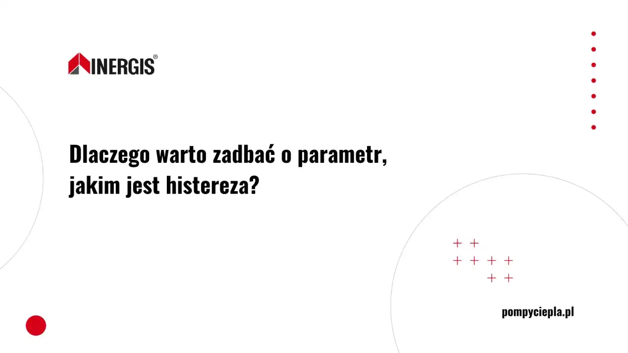 Logo INERGIS i pytanie: "Dlaczego warto zadbać o parametr, jakim jest histereza?".
