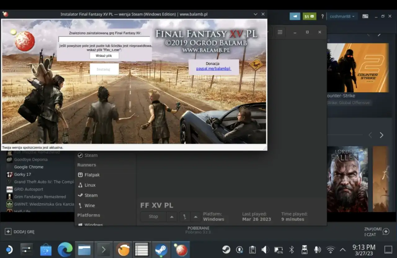 Final Fantasy XV spolszczenie - kompletna instrukcja instalacji 2025