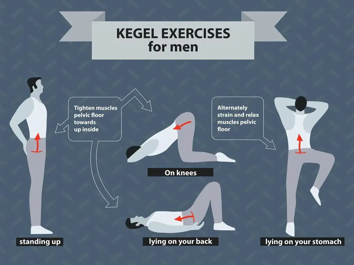 Nietrzymanie moczu u mężczyzn? Ćwiczenia Kegla krok po kroku