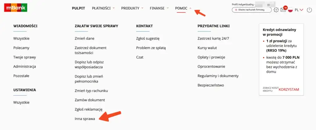Jak zamknąć kredyt odnawialny w mBanku bez zbędnych problemów