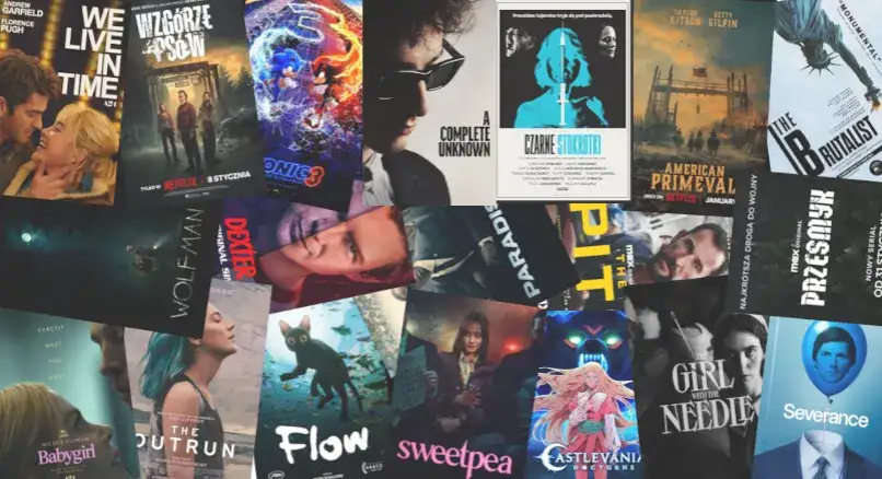 Najlepsze filmy w kinach 2025 - lista aktualnych hitów kinowych