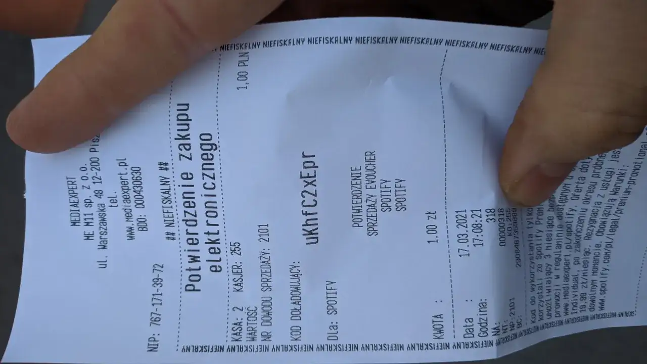 Jak doładować Spotify kodem z Media Expert i uniknąć błędów