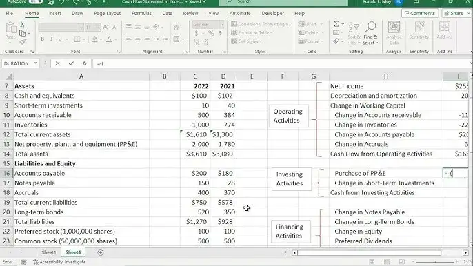Jak zrobić cash flow w Excelu: Krok po kroku dla początkujących