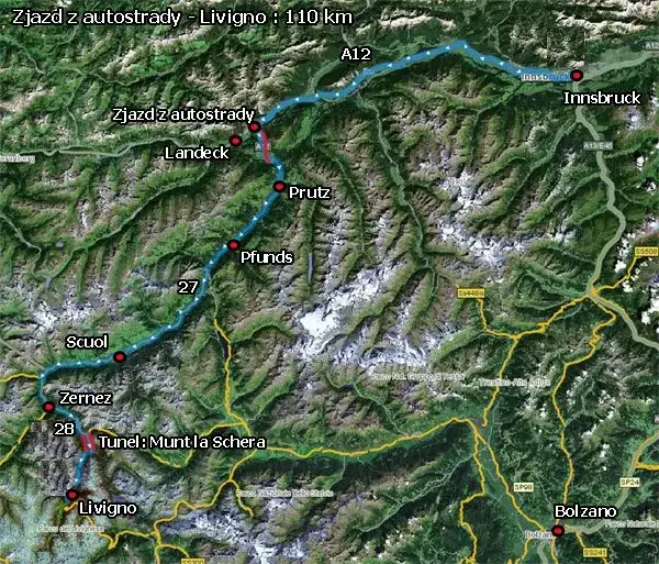 Optymalna trasa do Livigno: Jak dojechać tanio i bezpiecznie?