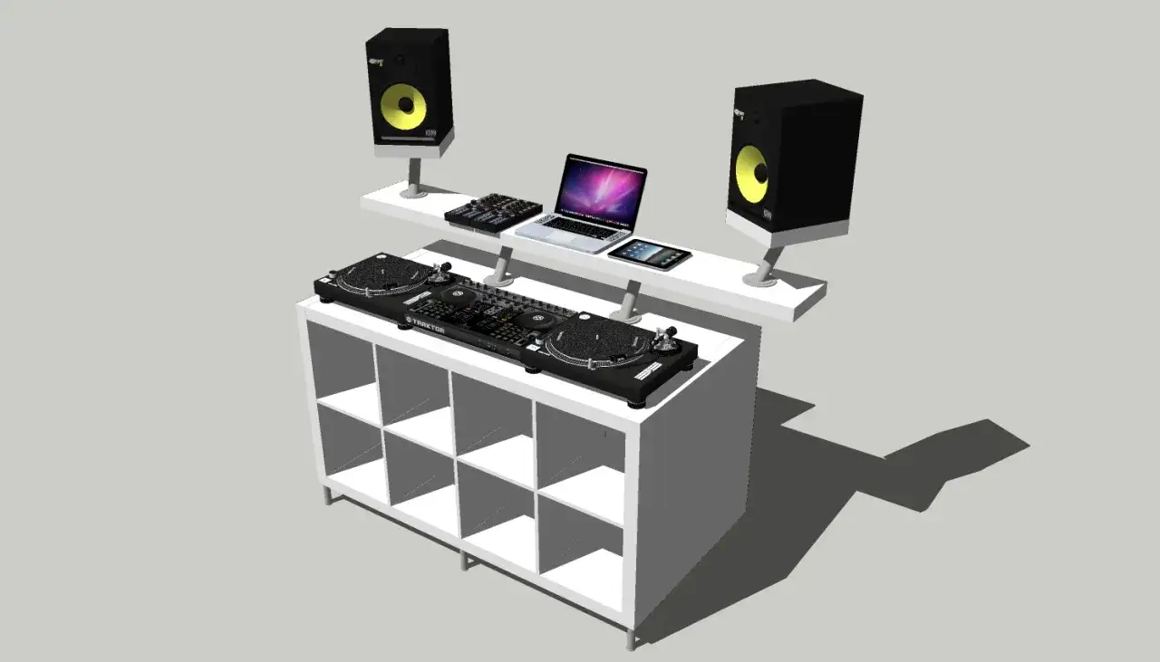 Jak zbudować stół DJ? Poradnik DIY: wymiary, koszty, IKEA hack