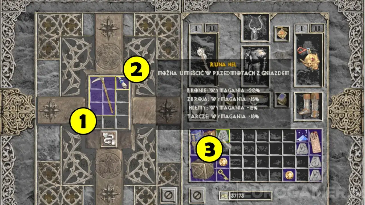 Diablo 2: Jak wyjąć klejnot? Runa Hel odzyskaj przedmiot!