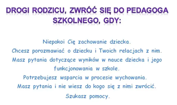 Pedagog szkolny: Kiedy szukać pomocy i czego się spodziewać?