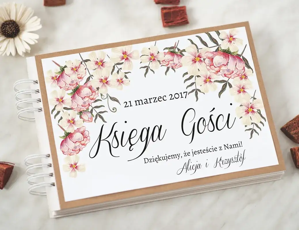 Co wpisać do księgi gości? Inspiracje na wyjątkowe życzenia