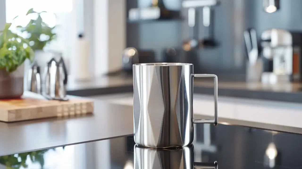 Kubek metalowy - Praktyczny i stylowy wybór do każdej nowoczesnej kuchni