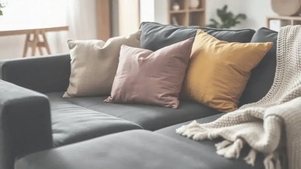 Jakie poduszki do czarnej kanapy? Odkryj idealne kolory i materiały