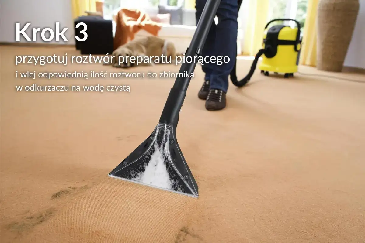 Jak prać odkurzaczem piorącym Bosch? Poradnik krok po kroku