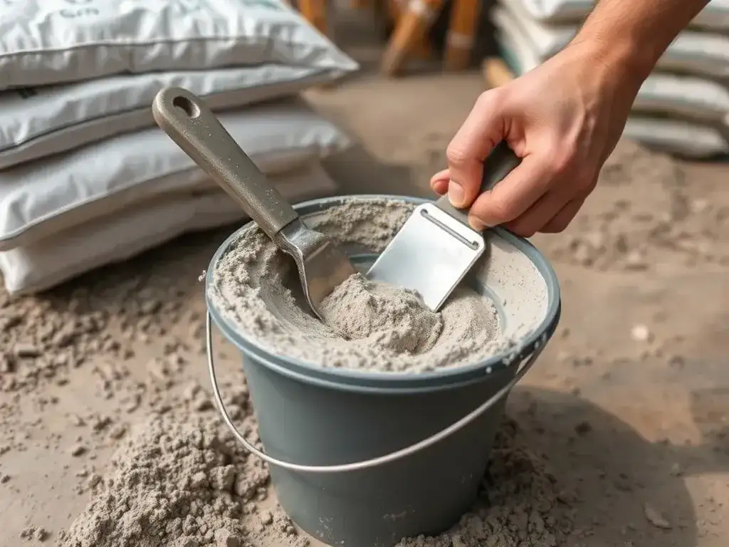 Czy sam cement z wodą zwiąże? Kluczowe informacje o mieszaniu