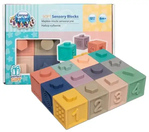 Klocki sensoryczne Canpol: Rozwój, bezpieczeństwo, opinie rodziców