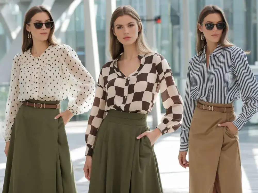 Jakie bluzki do zielonej spódnicy? Stylowe połączenia kolorów i fasonów