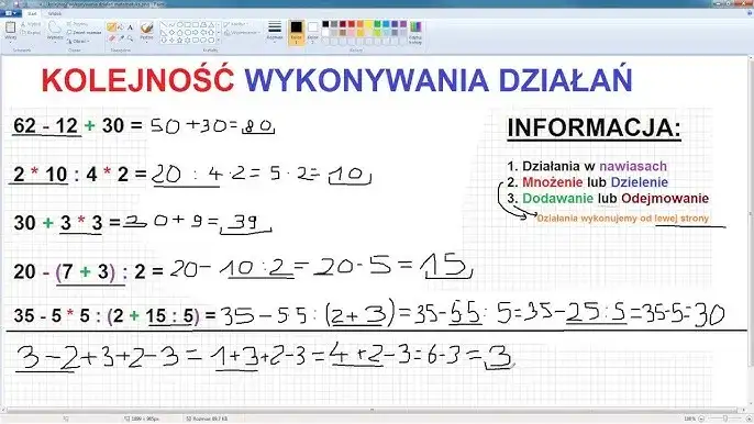 Podstawowe działania matematyczne z 9 - proste przykłady i wyjaśnienia