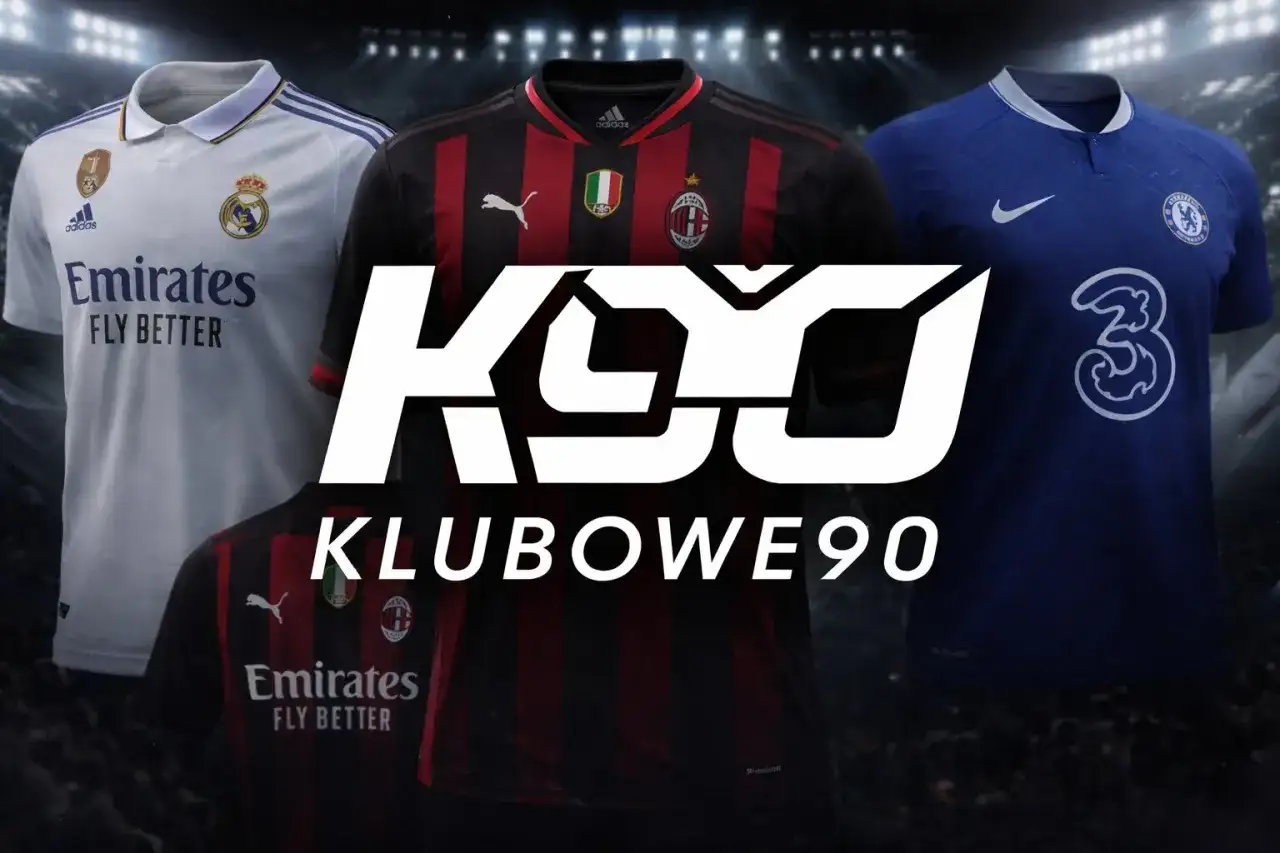 Klubowe90 prezentuje najładniejsze koszulki piłkarskie: Real Madryt, AC Milan i Chelsea.