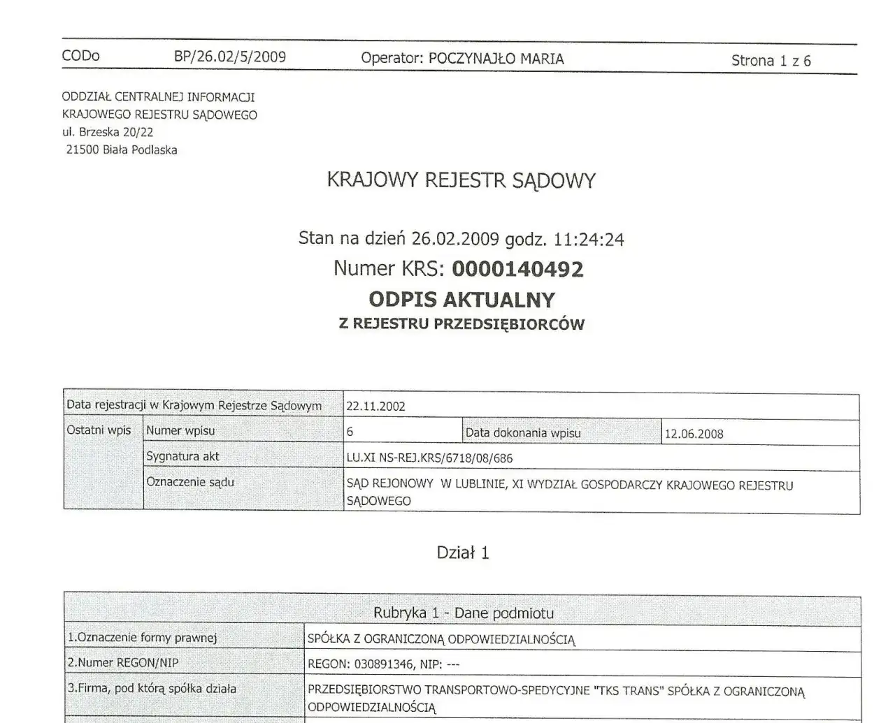 Pełny odpis KRS: Online za darmo czy papierowo za 60 zł? Poradnik