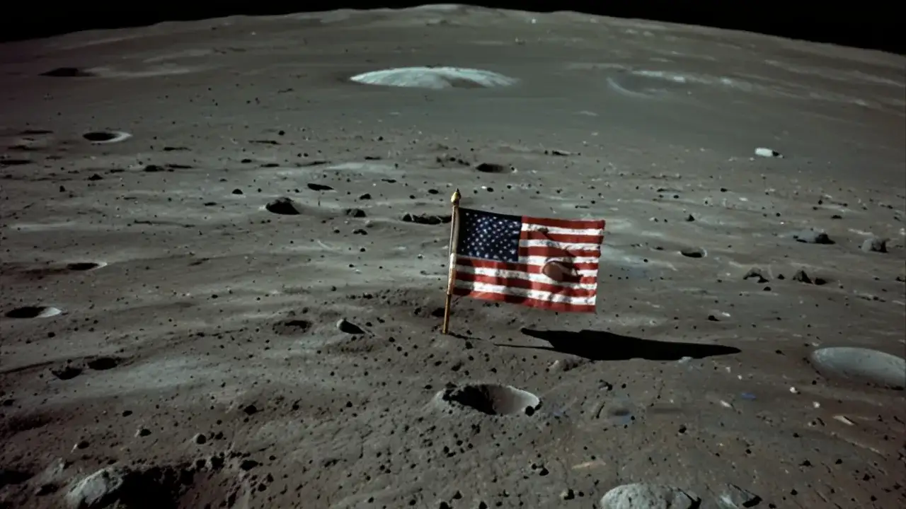 Flaga na Księżycu! Oto historia symbolicznego podboju kosmos