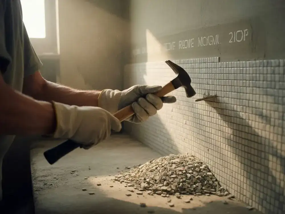 Usuwanie tynku mozaikowego: Skuteczny poradnik krok po kroku