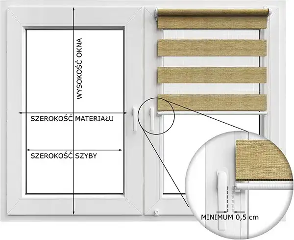 Jak zmierzyć rolety dzień/noc? Precyzyjny poradnik krok po kroku