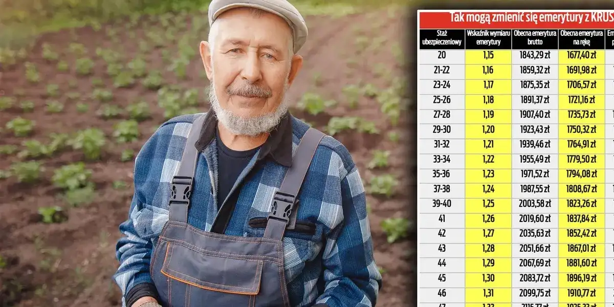 Od kiedy emerytury stażowe dla rolników? Sprawdź najnowsze informacje