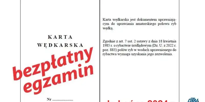 Karta wędkarska online? Nie! Zobacz, jak zdać egzamin i ją zdobyć