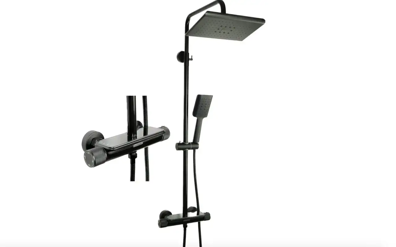 Bateria prysznicowa czarna – modny detal, który zmienia łazienkę