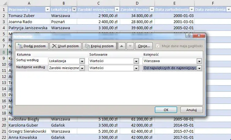 Jak posortować liczby w Excelu? Prosty sposób na uporządkowanie danych