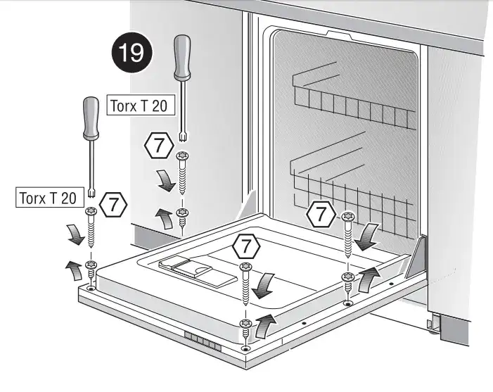 Zmywarka Bosch: Demontaż frontu krok po kroku. Uniknij błędów!