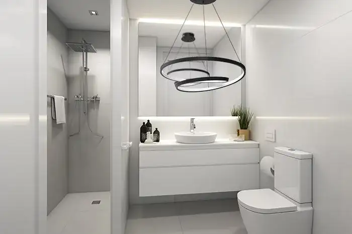 Lampa łazienka: Jaką czarną lampę sufitową do łazienki wybrać?