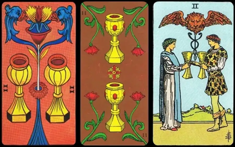 As pucharów tarot - Kielichy i ich znaczenie